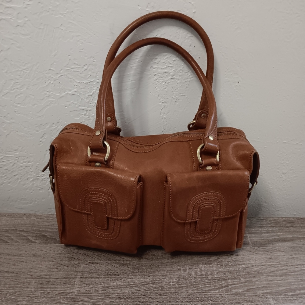 Ghurka Luggage Brown Leather Tote Bag